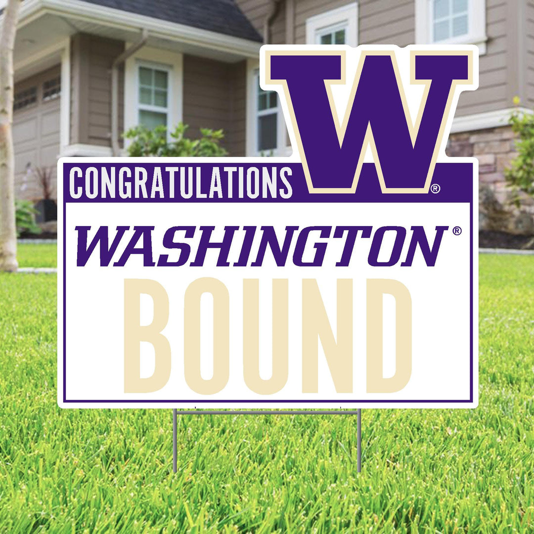 DROP SHIP CDI Congratulations WA Bound W Yard Sign
