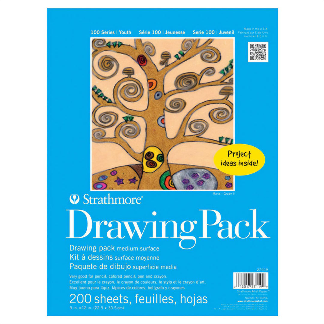 Strathmore Kids 9"x12" Drawing Paper 200 Pack