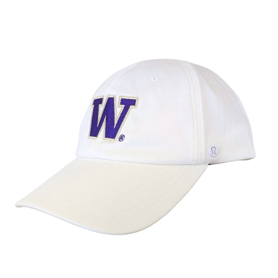 lululemon White W Classic Unisex Ball Cap Adjustable Hat