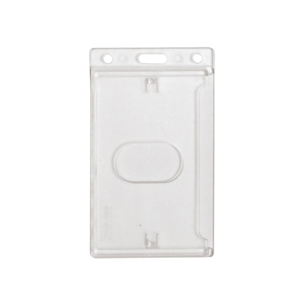 ID Edge Frost Vertical Thumb Notch Card And Badge Holder
