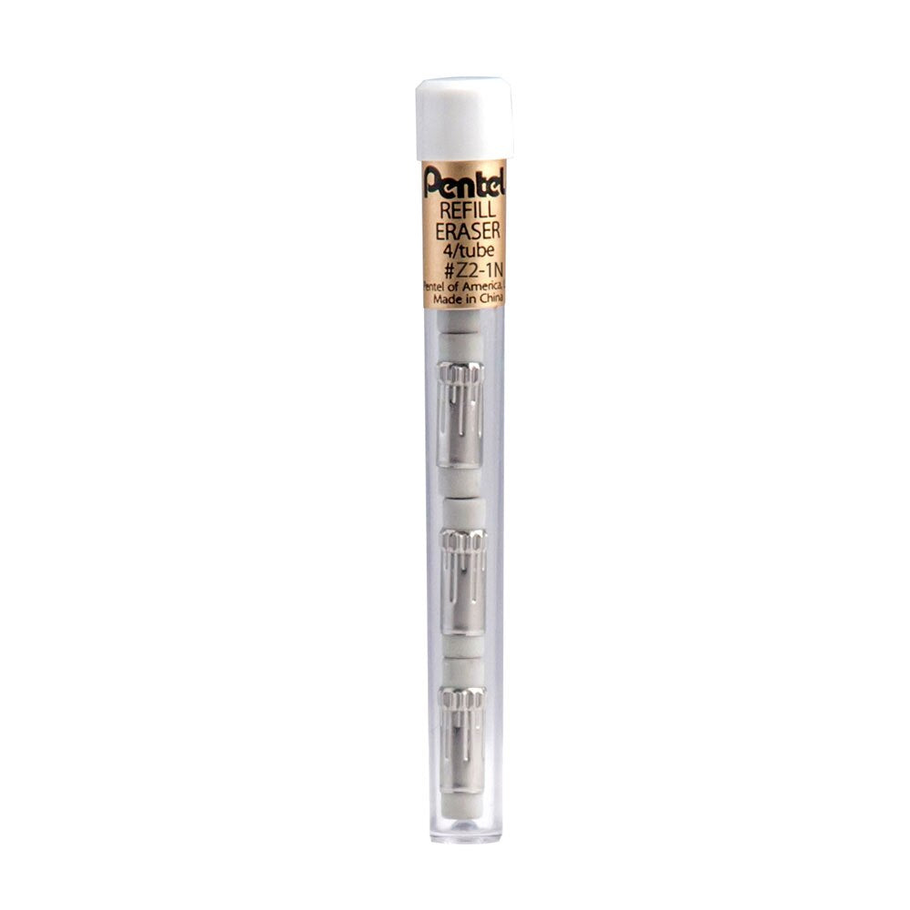 Pentel White Sharp Kerry Eraser Refill 4 Count