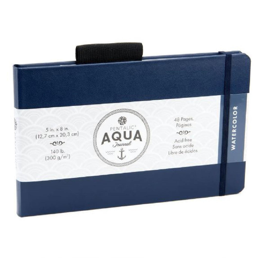 Pentalic 140lb Aqua Journal 48 Page