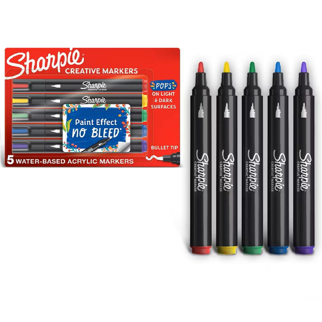 Sharpie Bullet Tip Creative Markers 5 Count