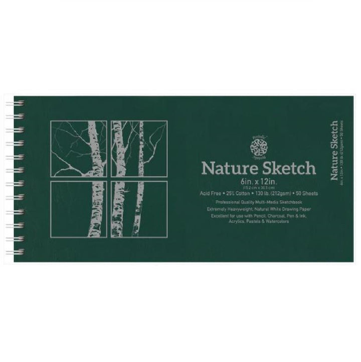 Pentalic 130lb Nature Sketch Spiral Bound Pad