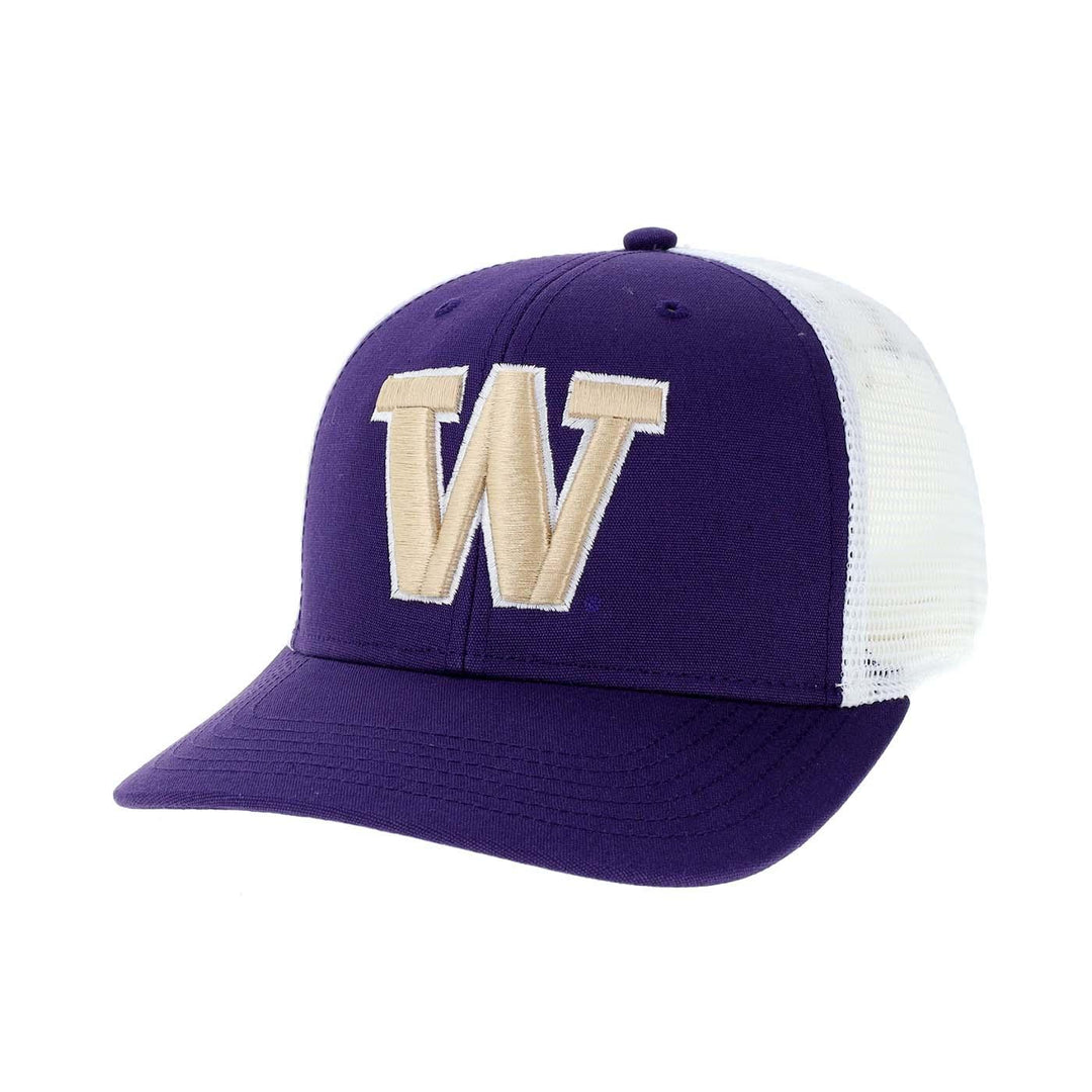 Legacy Purple W Logo MPS Trucker Hat