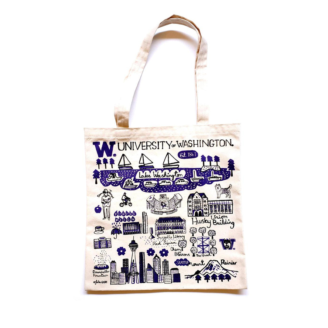 Neil Julia Gash U of W Slim Canvas Tote
