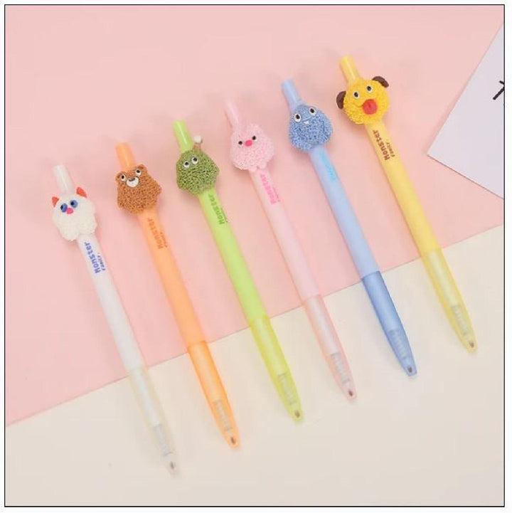 BC Mini Sofun Monster Family Retractable Gel Pen