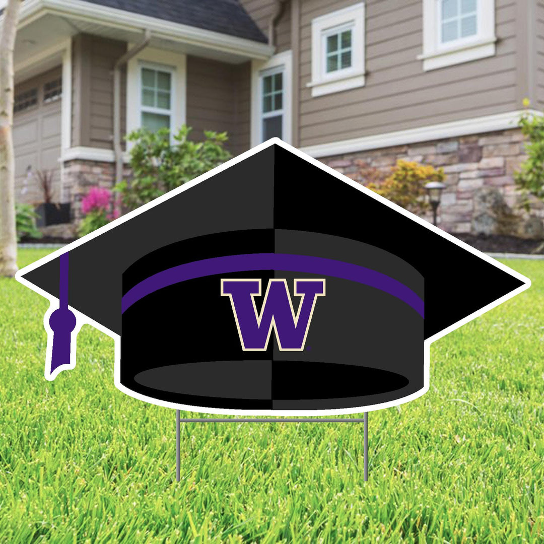 DROP SHIP CDI W Mortarboard Yard Sign