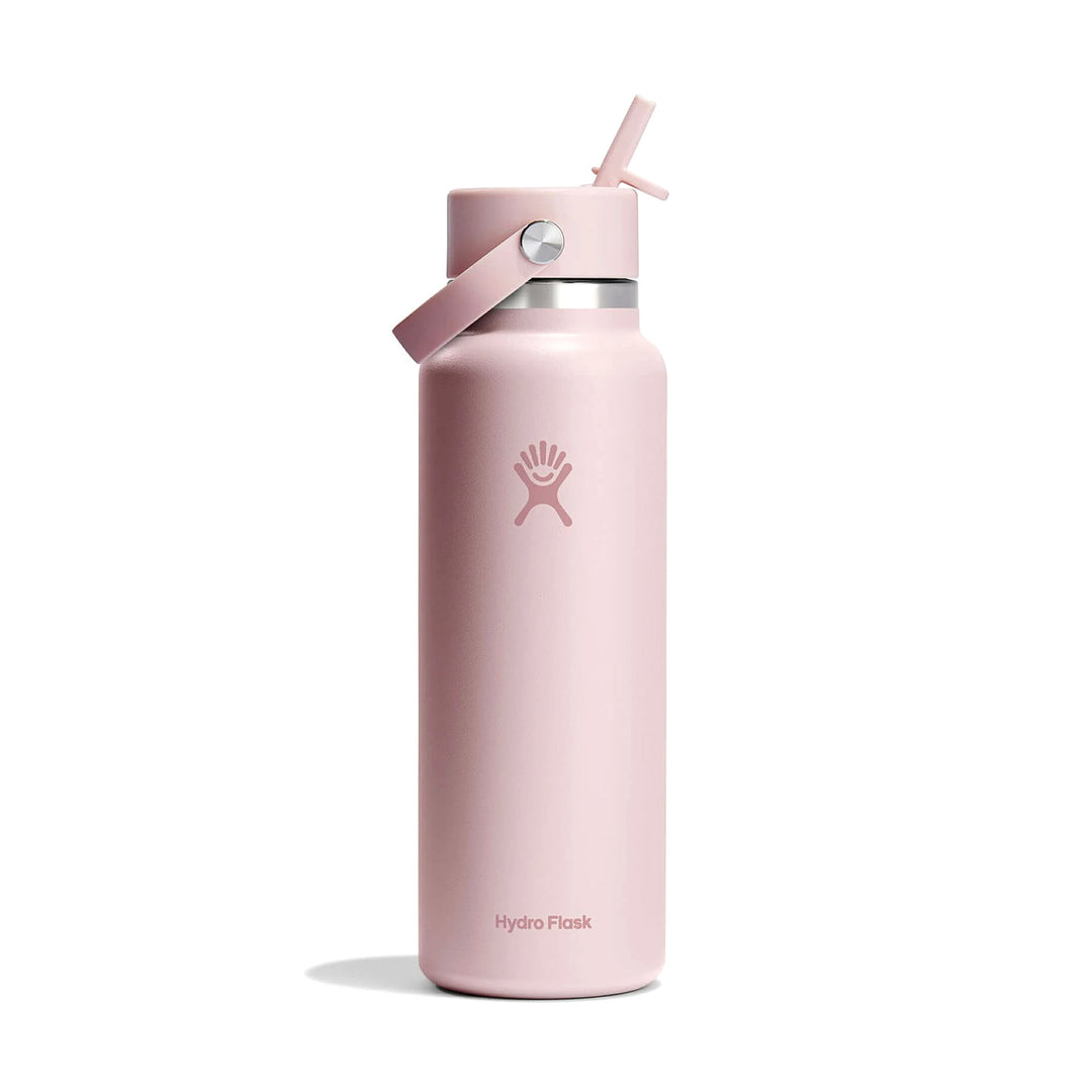 Hydro Flask Tonal Trillium Wide Mouth Flex Straw Cap Water Bottle 40oz