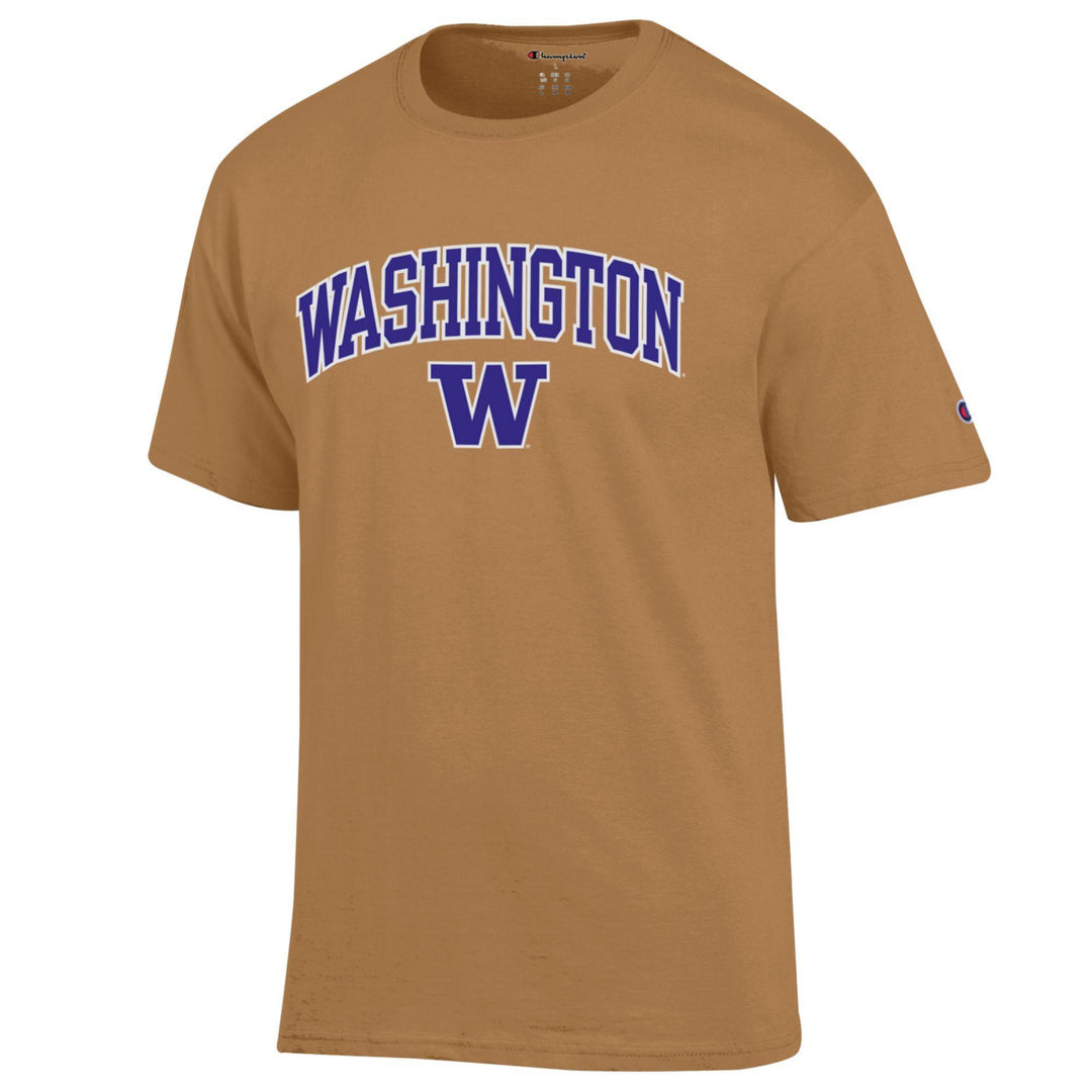 Champion Men's Tan Brown Washington W Tee