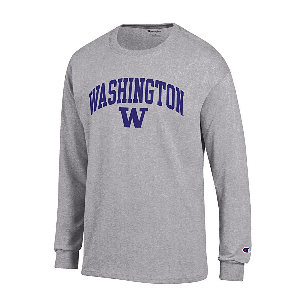 Champion Unisex Washington W Long Sleeved Tee