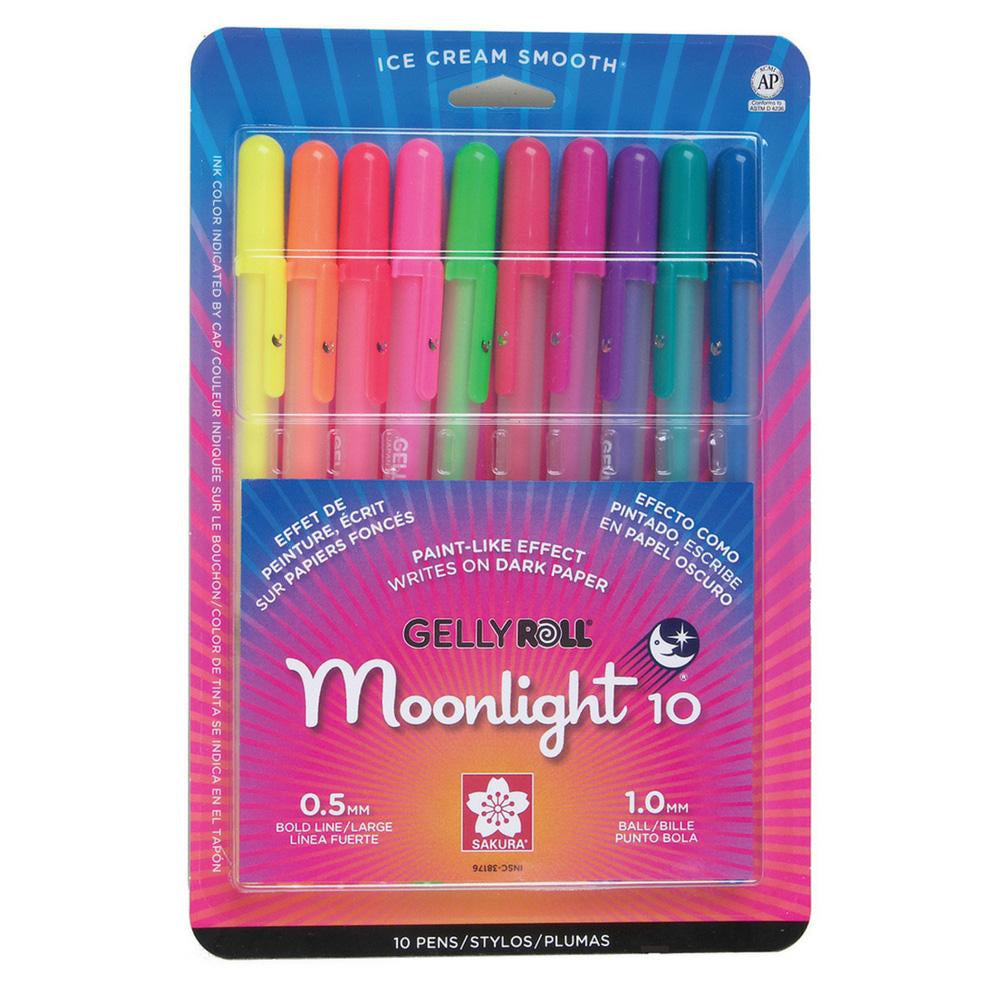 Sakura Moonlight Assorted Gelly Roll Set 10 Pack