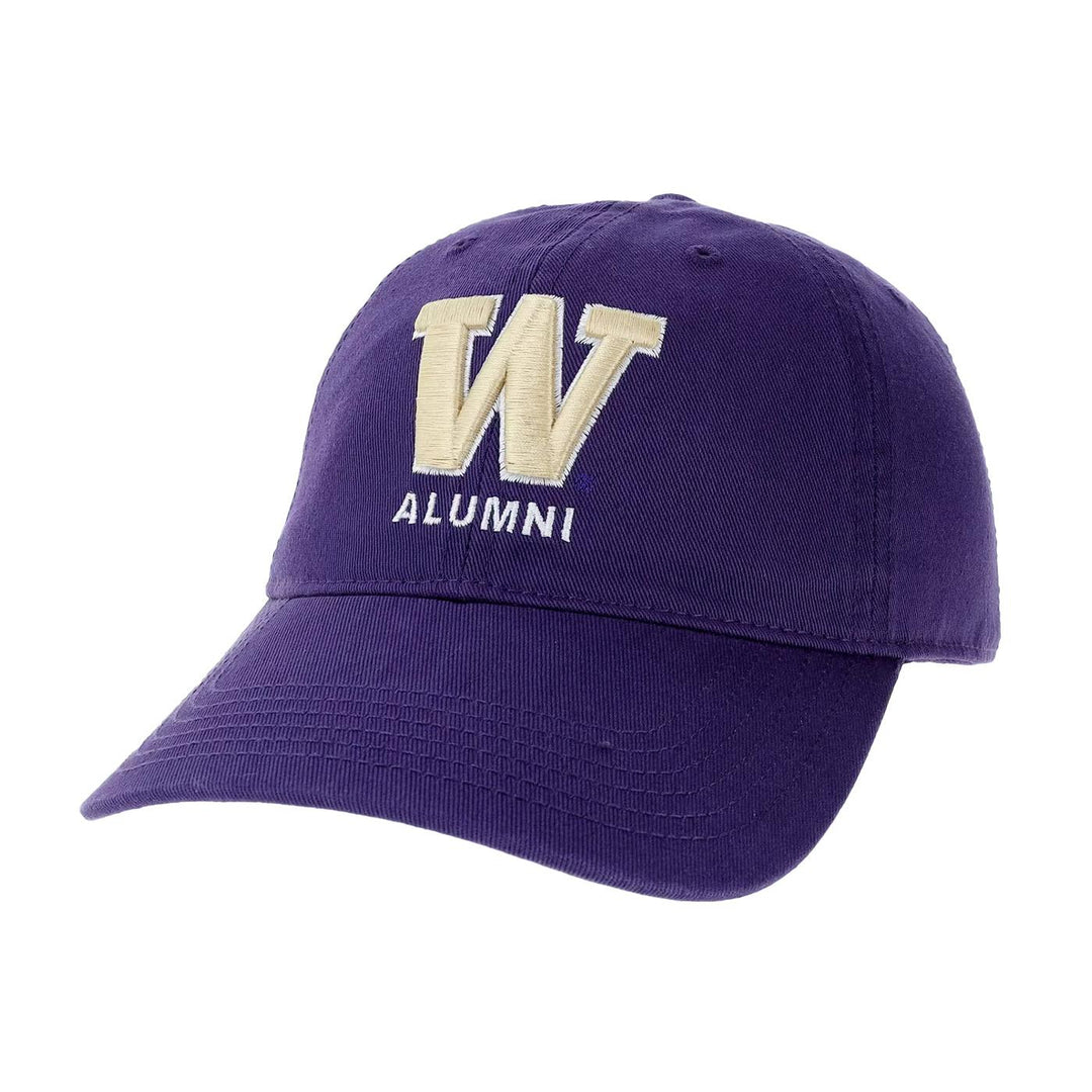 Legacy Purple W Alumni Relaxed Twill Adjustable Hat