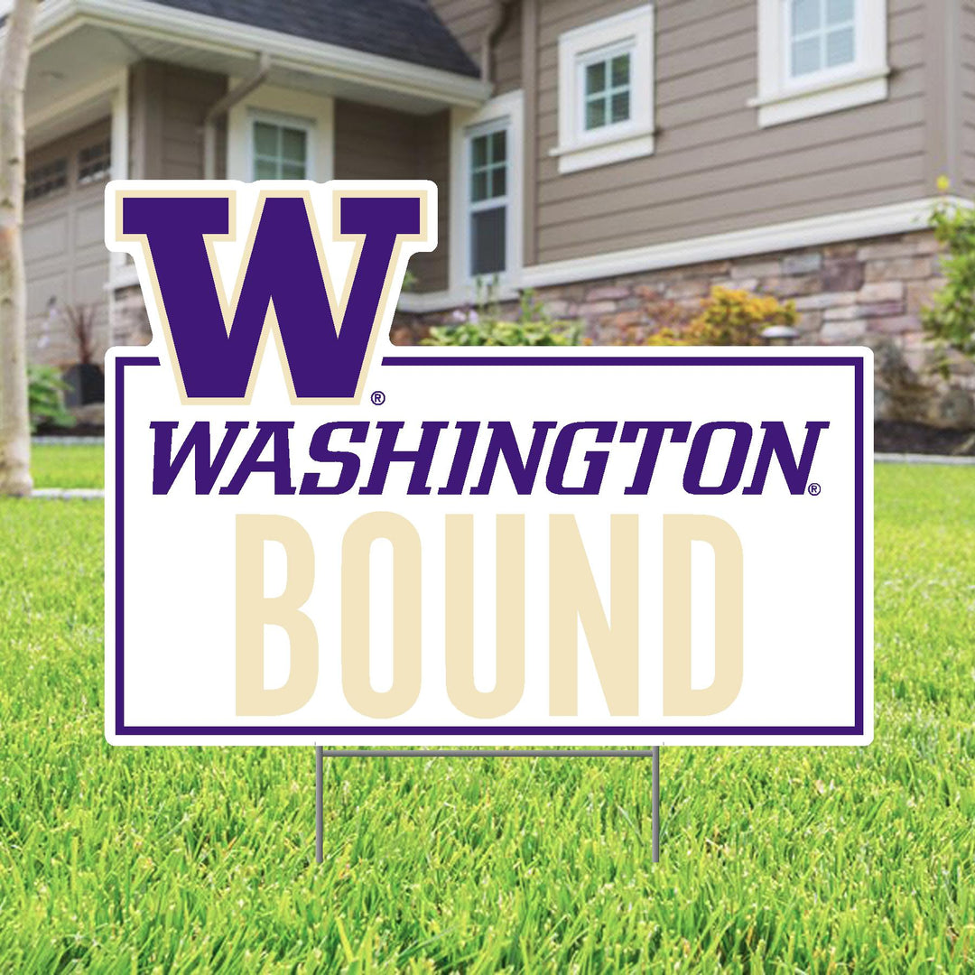 DROP SHIP CDI W Washington Bound Yard Sign