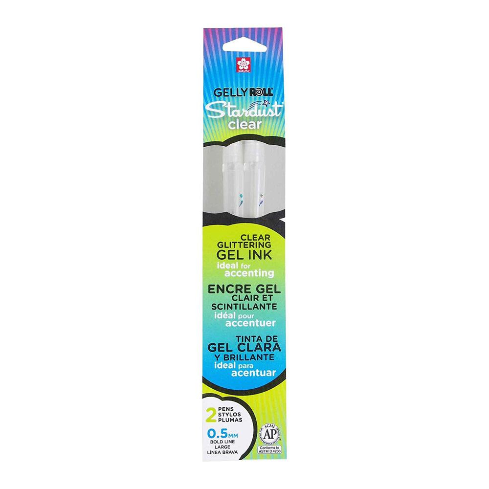 Sakura Stardust Clear Glitter Gelly Roll 2 Pack
