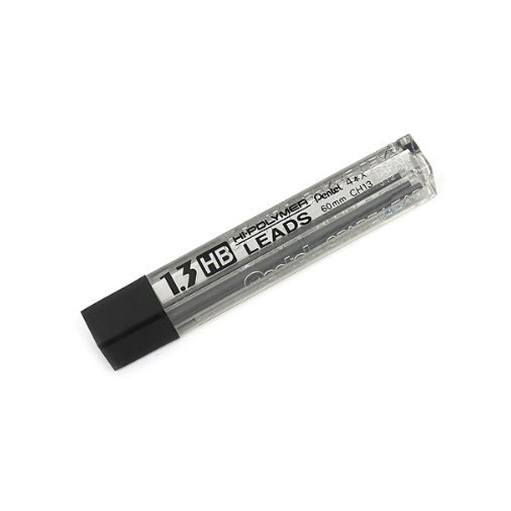 Pentel Super Hi-Polymer 1.3mm Leads 8 Count