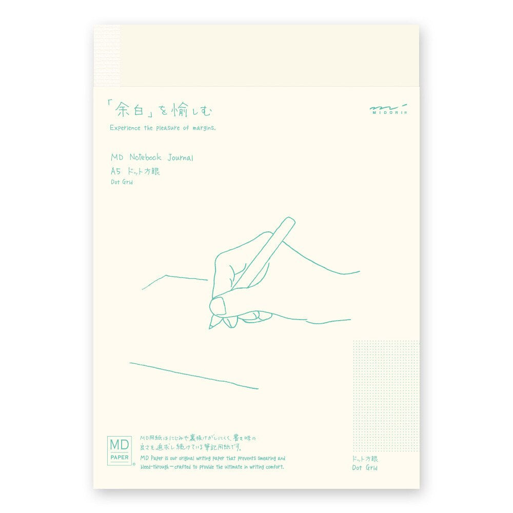 Midori A5 MD 5mm Dot Grid Notebook 192 Count