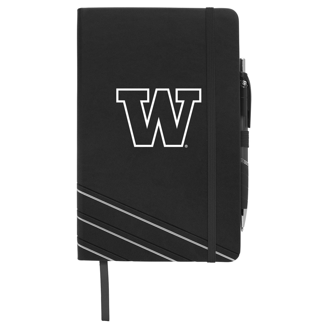 MCM Black 'W' Logo 5.75" x 8.5" Souvenir Journal with Pen