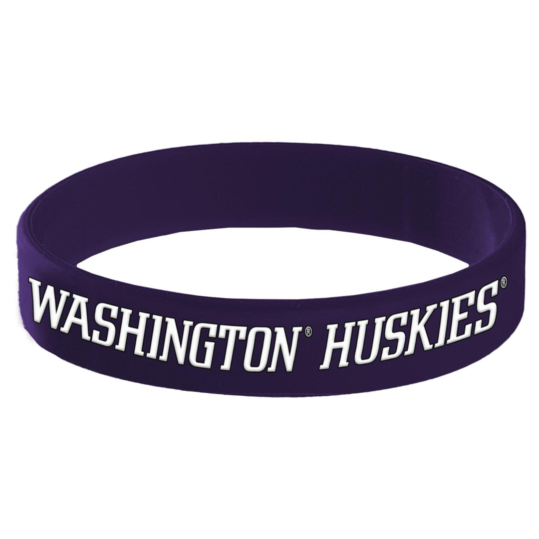 Spirit Products Purple Washington Huskies Silicone Bracelet
