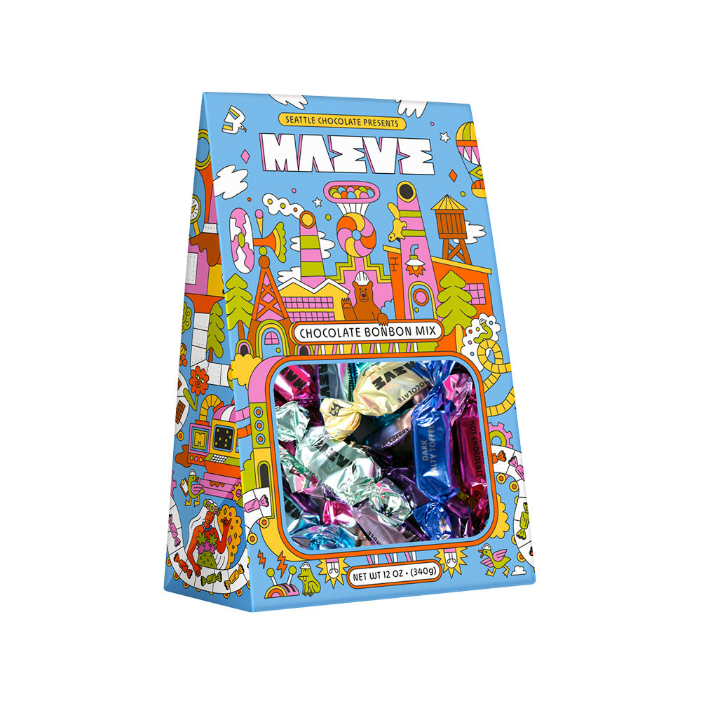 Maeve Seattle Chocolate Fairytale Factory Bonbon Box 12oz