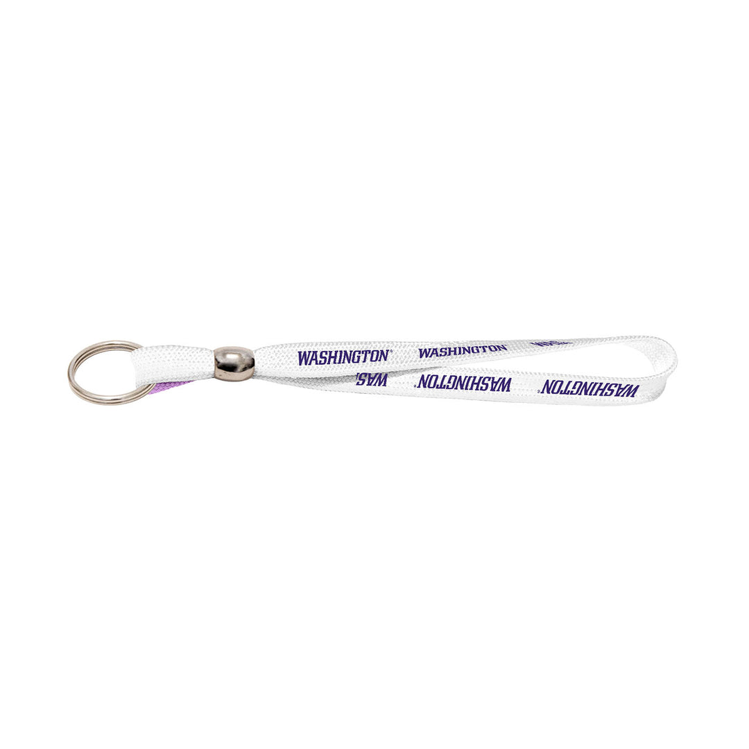 MCM White Washington Wristlet Lanyard