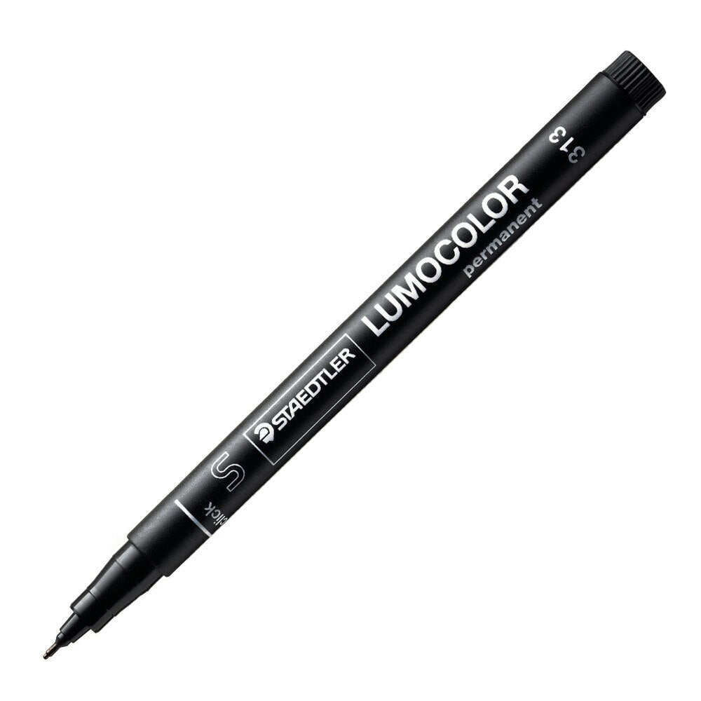 Staedtler Lumocolor Black Super Fine Permanent Marker