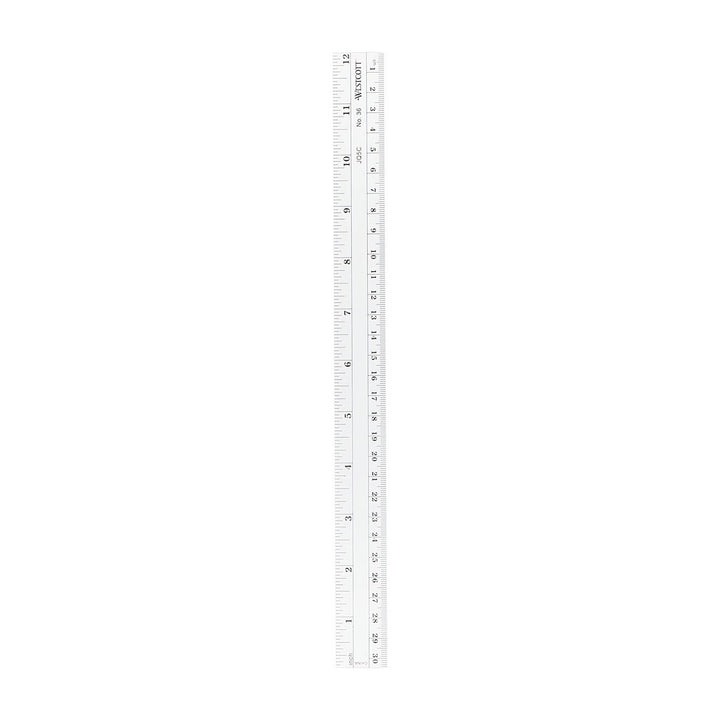 Westcott 12" 30cm Inch Metric Plastic Flexible Ruler