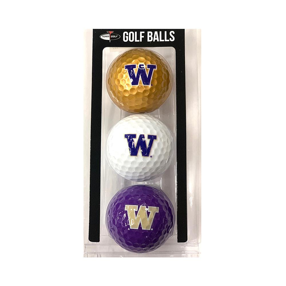 Team Golf Multi-Color W 3 Ball Pack