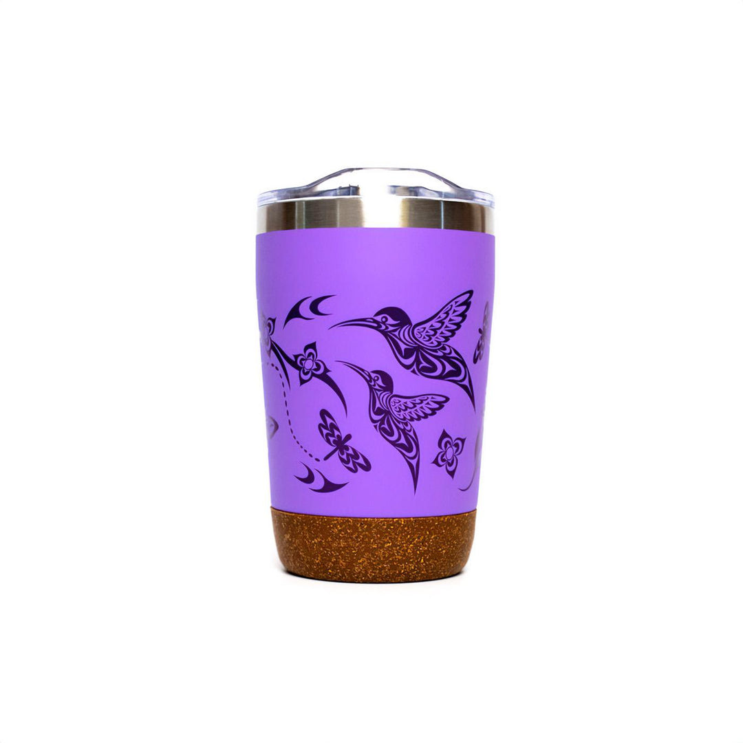 Native Northwest Hummingbird Cork Base Travel Mug 12oz