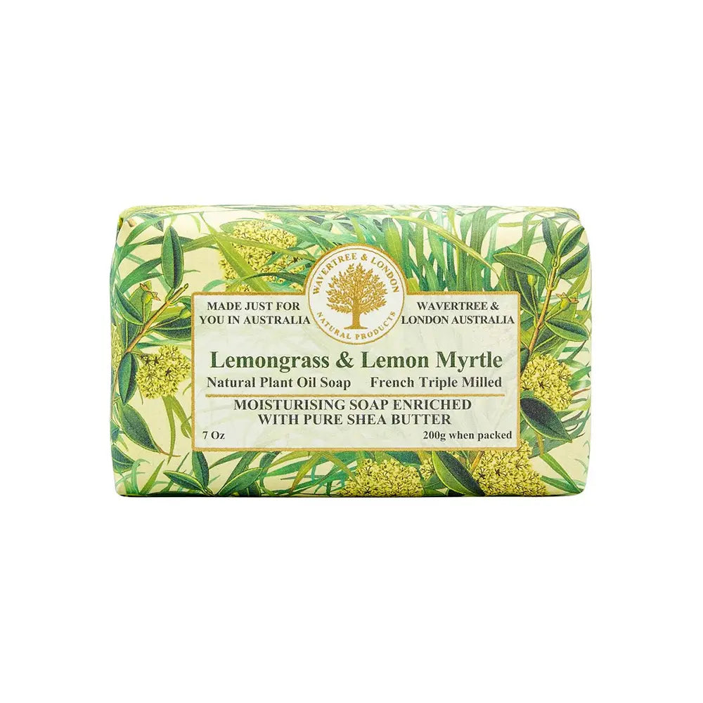 Wavertree & London Lemongrass & Lemon Myrtle Bar Soap