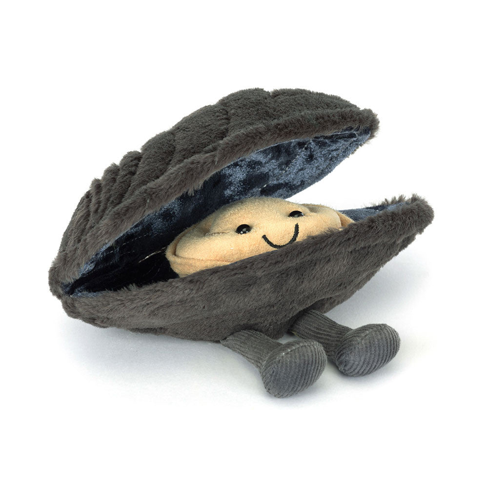 新作 ジェリーキャット Michelle Mussel ムール貝 タグ付き 新品 Jellycat Amuseables Michelle Mussel Plush – University Book