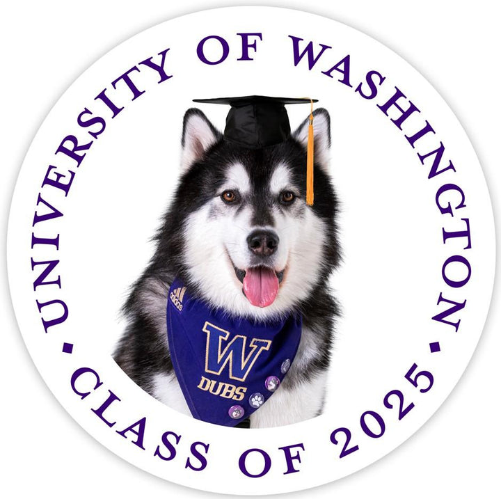 Dubs Collection SDS U of W Class of 2025 Dubs Rugged Sticker 3.5"