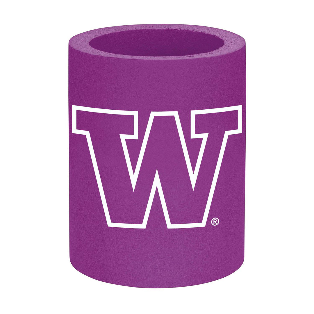 MCM Purple W Koozie Foam Can Cooler