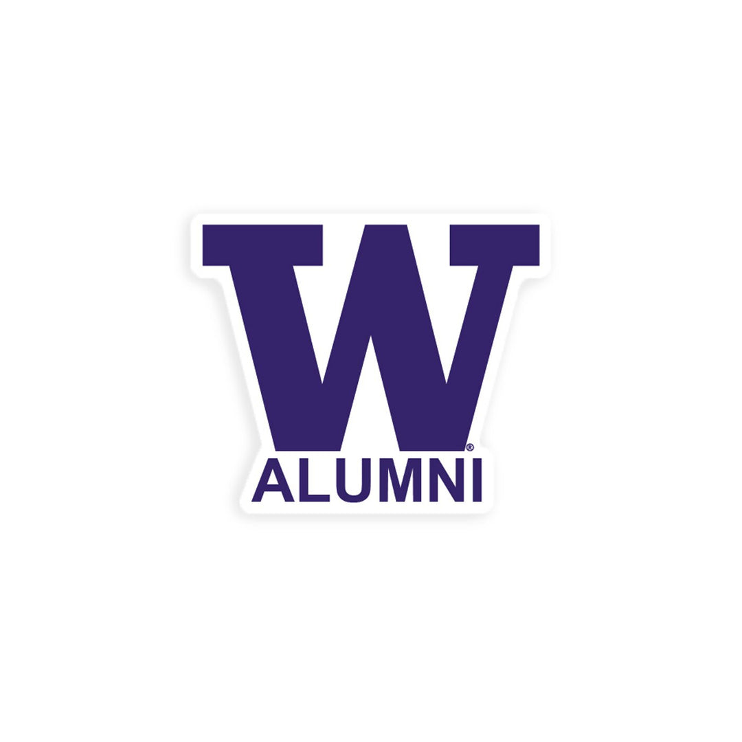SDS W Huskies Alumni Rugged Sticker 5"