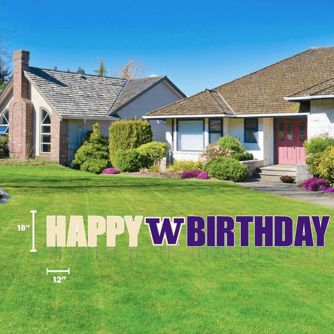 DROP SHIP CDI Happy Birthday W Yard Display