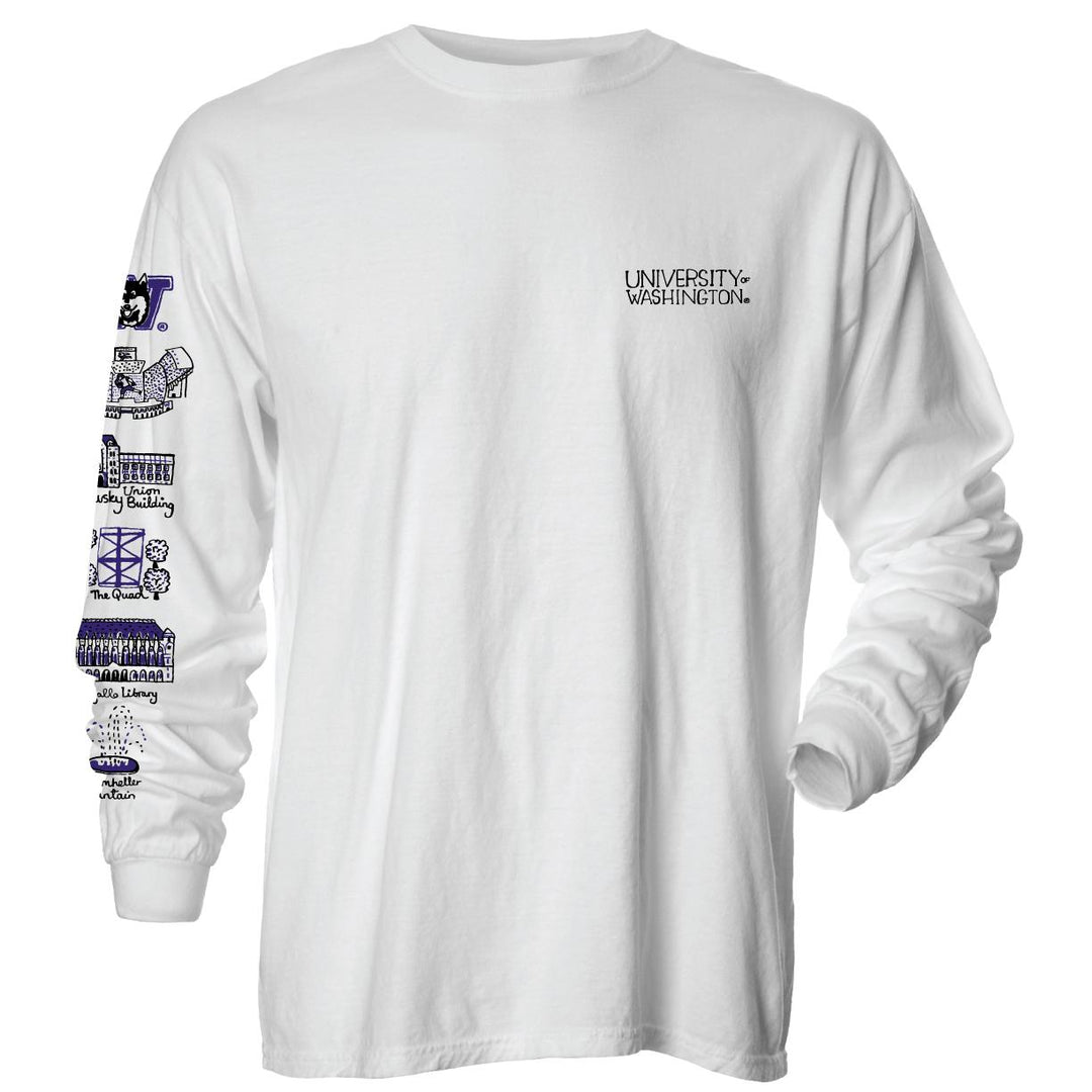 Camp David Unisex UW Julia Gash Long Sleeve Tee