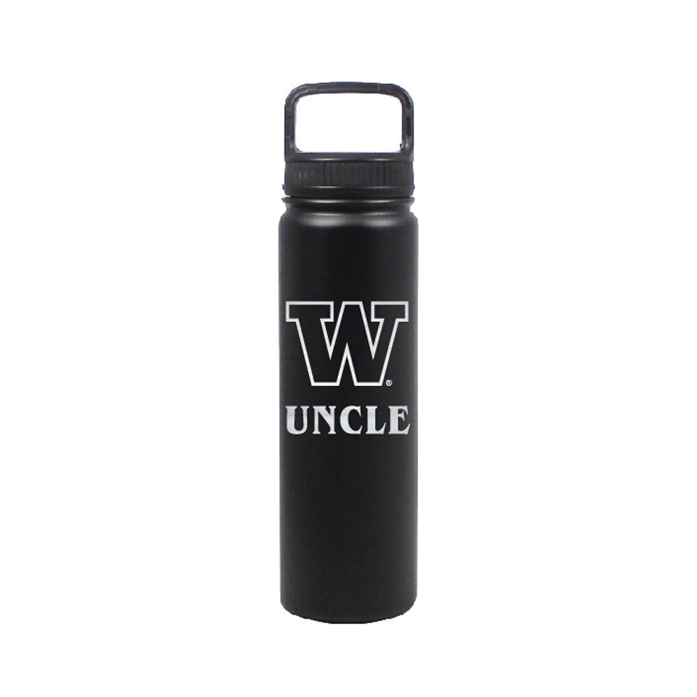 DROP SHIP Nordic Black W Uncle Insulated Stainless Steel Bottle 24oz