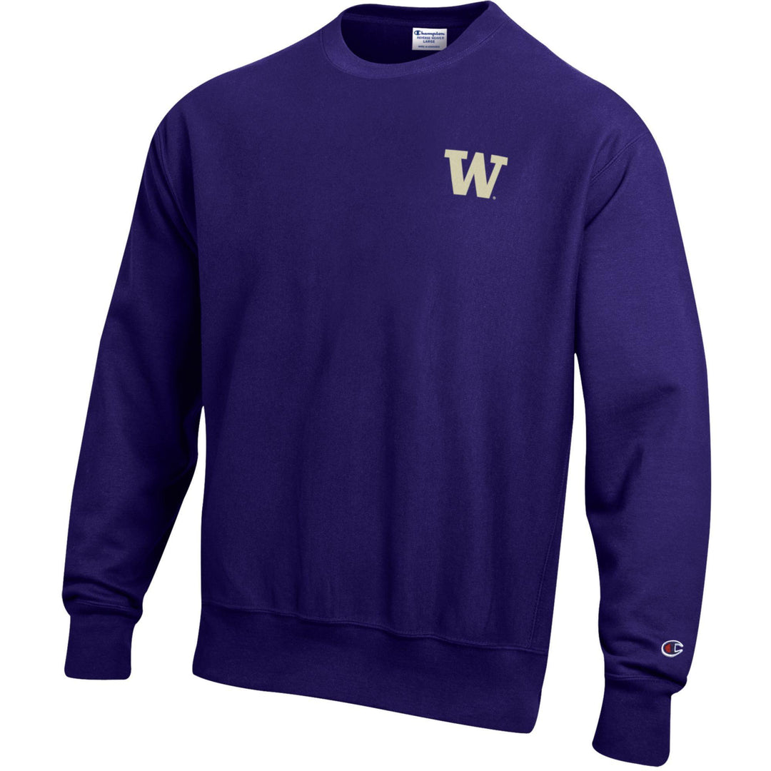 Champion Unisex Embroidered W Logo Reverse Weave Crewneck