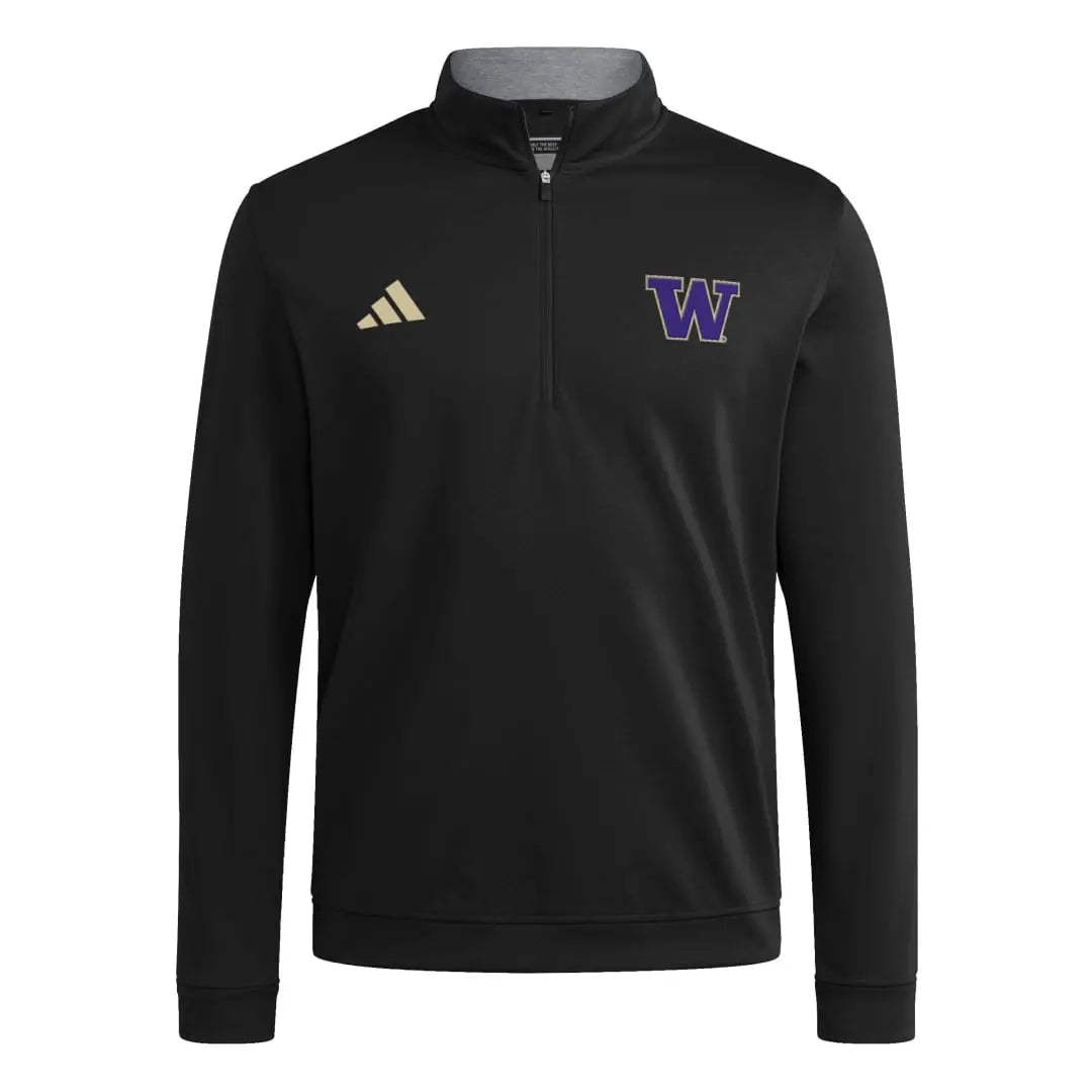 adidas Men's Washington Huskies Ultimate365 Elevated Quarter Zip