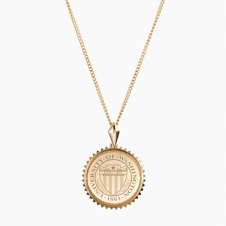 DROP SHIP Kyle Cavan Washington Sunburst Crest Necklace