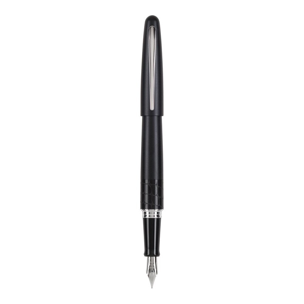 Pilot Metropolitan Animal Collection Black Crocodile Medium Point Fountain Pen
