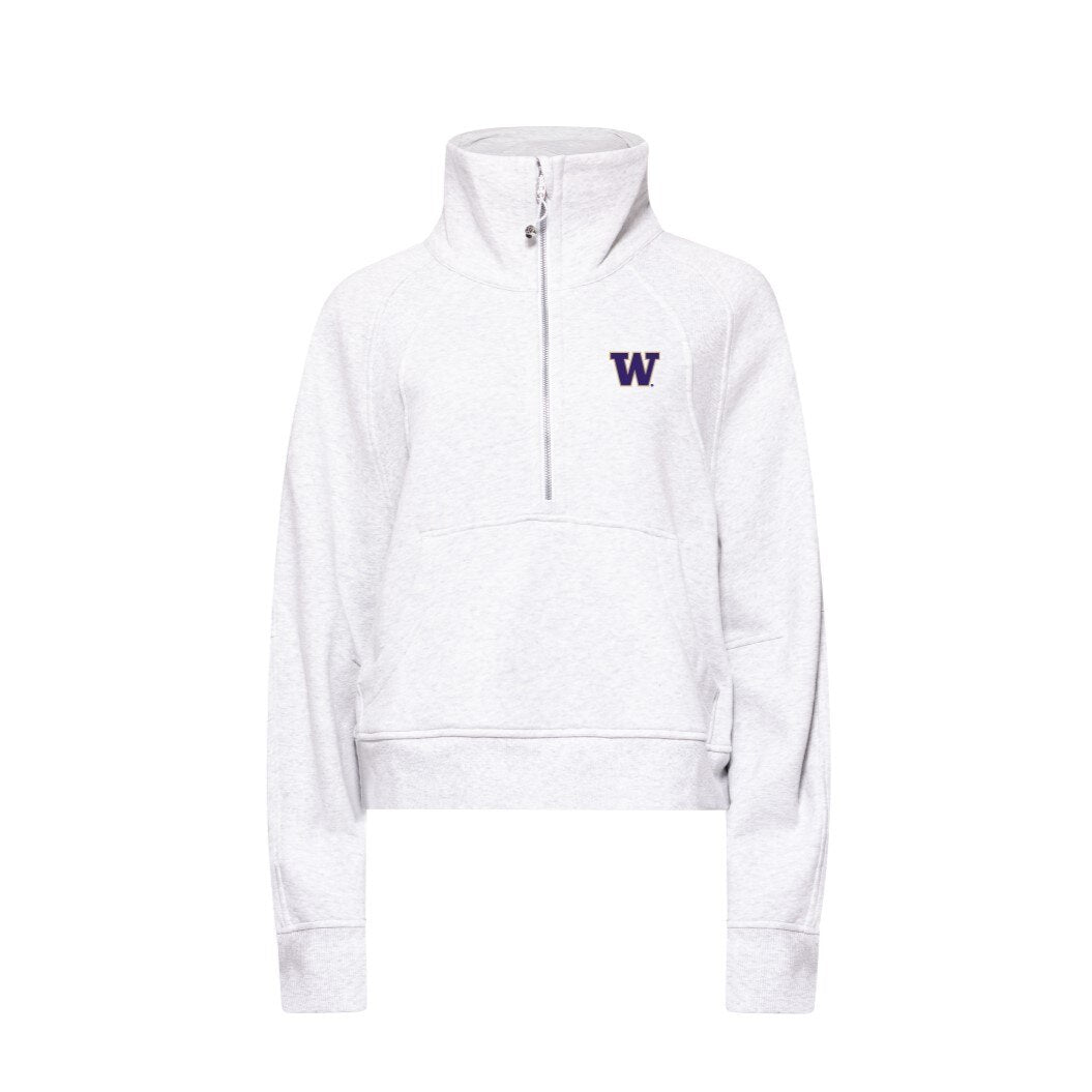 lululemon Women's Washington Huskies Scuba Oversized Funnel Neck