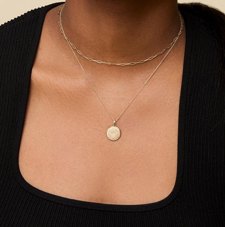 DROP SHIP Kyle Cavan Washington Sunburst Crest Necklace