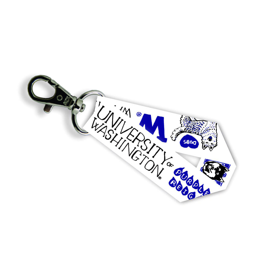 Neil White Julia Gash U of W Satin Key Strap 1"