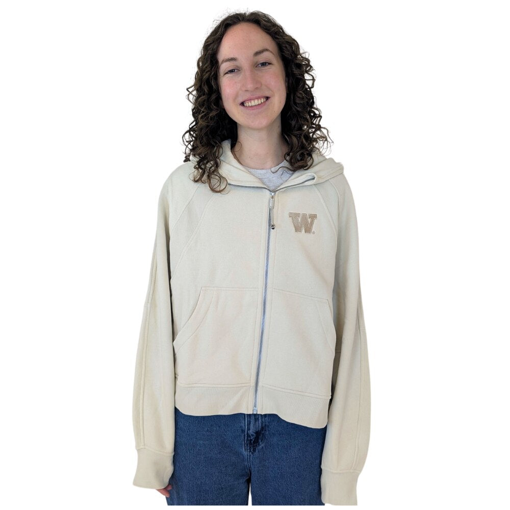 lululemon Women's Washington Huskies Scuba Oversized Full Zip