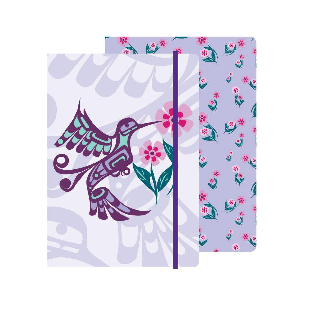 Native Northwest Hummingbird Hard Cover Journal 5.875" x 8.25"
