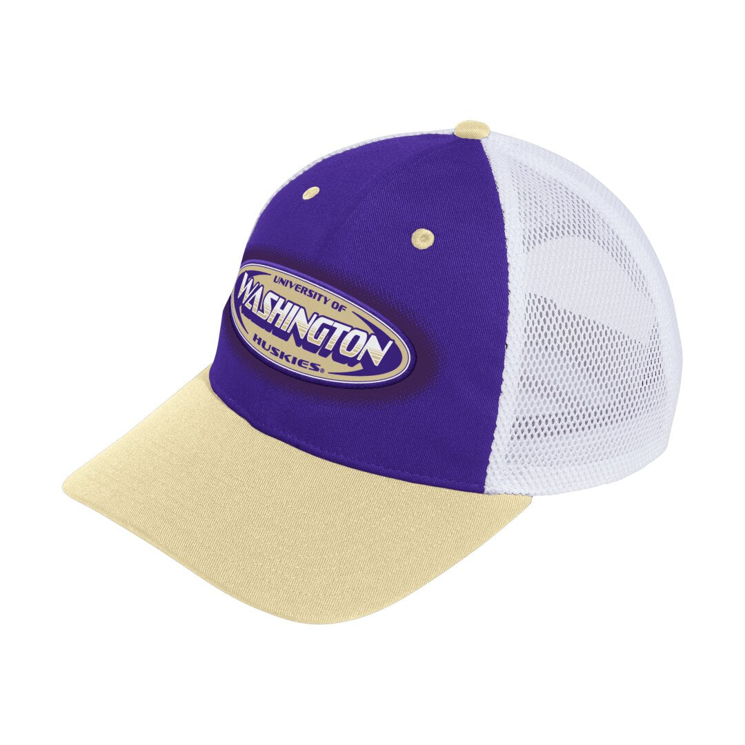 adidas Purple Gold Washington Huskies Y2K Relaxed Trucker  display picture 1