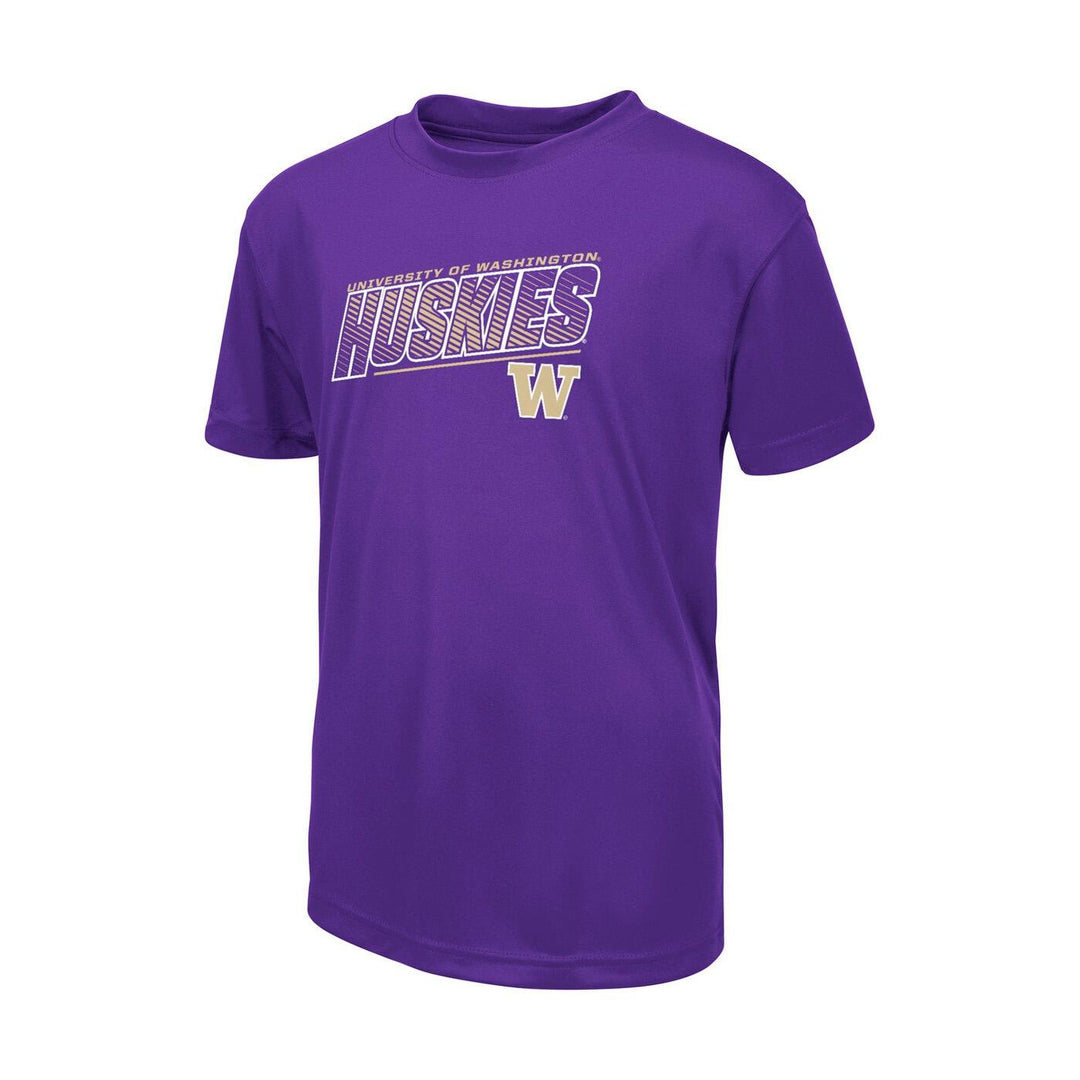 Colosseum Kids' Purple Washington Huskies Trail Tee