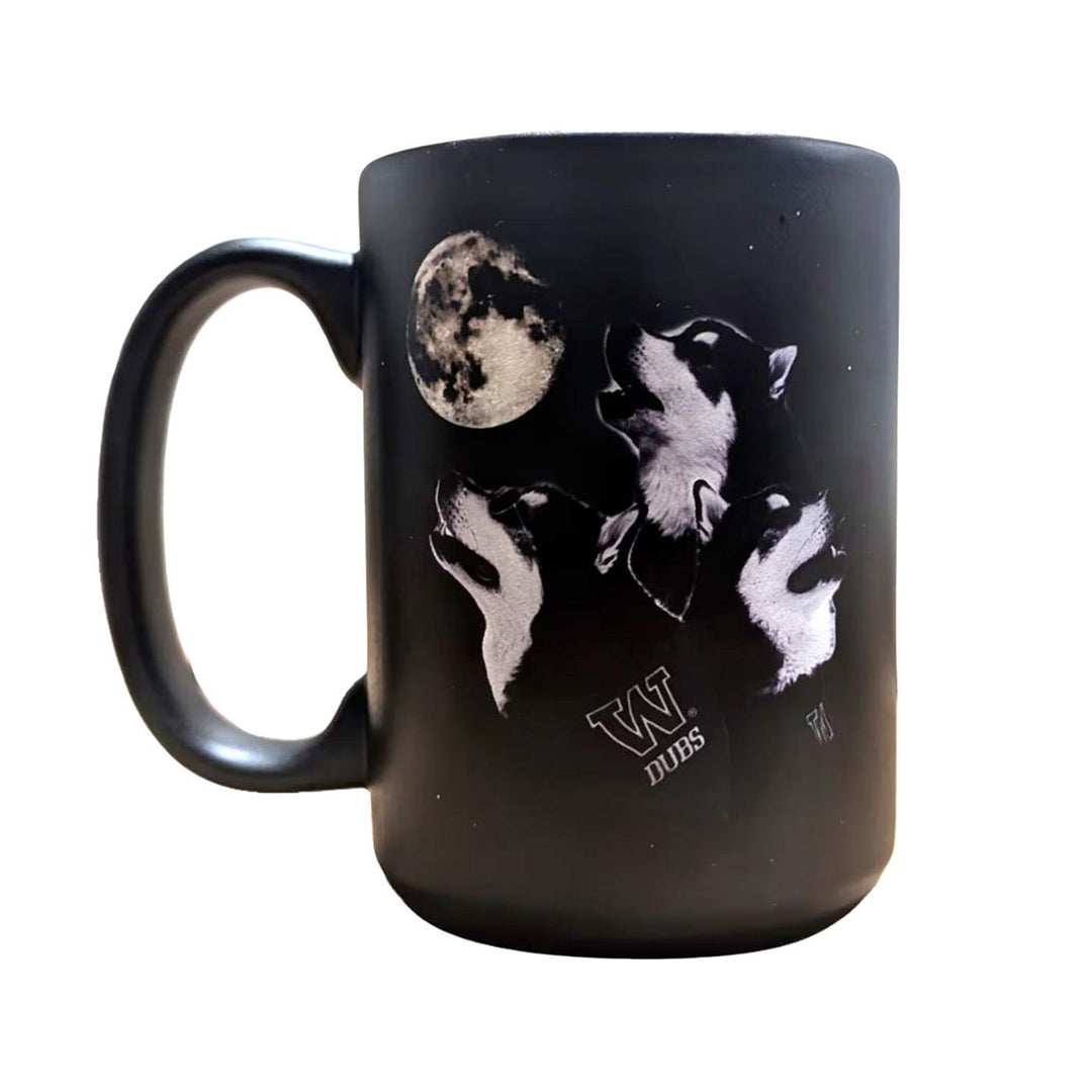 DubsColl Neil Black Three Dubs Moon Impact Mug 15oz