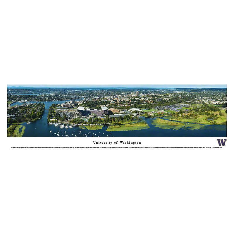 Aerial Husky Stadium Panorama Print In Tube